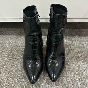 Black Snakeskin boots